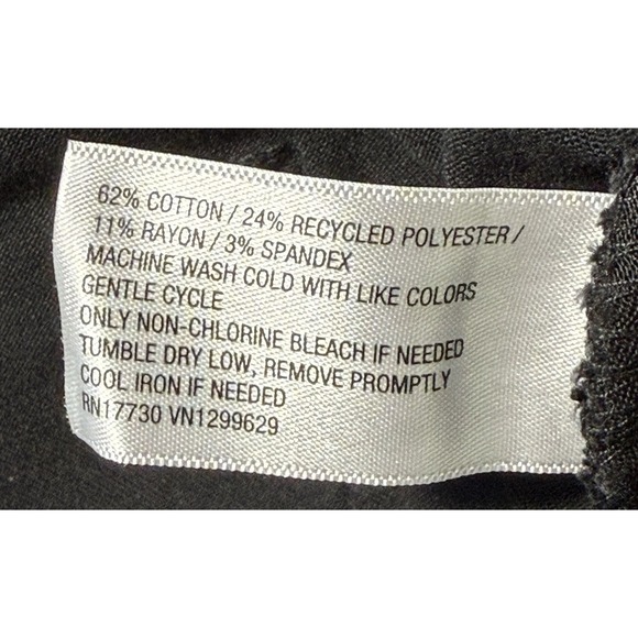 Ava & Viv Jeans Women's Size 24 R Mid-Rise Black Skinny Stretch Plus Size - Picture 12 of 12